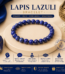 Lapis Lazuli Bracelet – A Stone That Has Inspired Kings, Scholars & Seekers Few gemstones have a history as remarkable as Lapis Lazuli. Treasured since ancient civilizations, this striking deep-blue stone has been worn by royalty, artists and spiritual practitioners for centuries. Its intense blue colour, often highlighted with shimmering golden pyrite inclusions, gives it an appearance unlike almost any other gemstone. Today, Lapis Lazuli remains one of the most admired crystals for those seeking jewellery that combines natural beauty with meaningful symbolism. Why Do People Wear Lapis Lazuli? In crystal and spiritual traditions, Lapis Lazuli is commonly associated with: Wisdom – Traditionally linked with learning, knowledge and better understanding Truth & Honesty – Symbolically connected with authentic communication Confidence – Often chosen to encourage self-expression Mental Clarity – Popular during study, planning and decision-making Inner Peace – Used in meditation and mindfulness practices Creative Expression – Favoured by artists, writers and creators Naturally Beautiful in Every Bead Lapis Lazuli is loved for its unmistakable appearance. Each bracelet may feature: Rich royal blue colour Deep navy blue shades Natural golden pyrite flecks Soft white calcite patterns Unique natural stone textures No two bracelets are exactly alike, making every piece one of a kind. Designed for Everyday Elegance Its luxurious blue colour makes the bracelet suitable for nearly every occasion. Wear it: At work During important meetings With traditional attire With casual outfits During meditation During journaling or study While travelling As a meaningful daily accessory Who Is This Bracelet For? This bracelet is ideal for people who: Love premium blue gemstones Prefer elegant everyday jewellery Practice meditation or mindfulness Appreciate meaningful crystal jewellery Are students, teachers or professionals Enjoy collecting natural crystals Want a thoughtful gift with timeless appeal A Meaningful Gift for Every Occasion The Lapis Lazuli Bracelet makes an excellent gift for: Birthdays Graduations New jobs Promotions Business owners Students Teachers Writers Spiritual practitioners Friends and family Its rich blue appearance and symbolic meaning make it a gift that feels both luxurious and personal. Product Details Product: Lapis Lazuli Bracelet Price: ₹1,599 Stone: Natural Lapis Lazuli Colour: Royal blue, deep blue with natural golden pyrite inclusions Style: Beaded crystal bracelet Traditional Association: Wisdom, truth, confidence, communication and inner peace Common Chakra Association: Throat Chakra & Third Eye Chakra Ideal For: Everyday wear, meditation, spiritual practice, study and gifting Natural Variation Notice: As a natural gemstone, colour, pyrite inclusions, white calcite patterns and texture may vary, making every bracelet unique. Care Instructions: Avoid prolonged exposure to perfumes, chemicals and excessive moisture. Store separately in a soft pouch to preserve the stone's natural finish. Disclaimer: Crystal properties and chakra associations are based on traditional and metaphysical beliefs. They are not scientifically established medical benefits and are not intended to diagnose, treat, cure or prevent any physical or psychological condition.