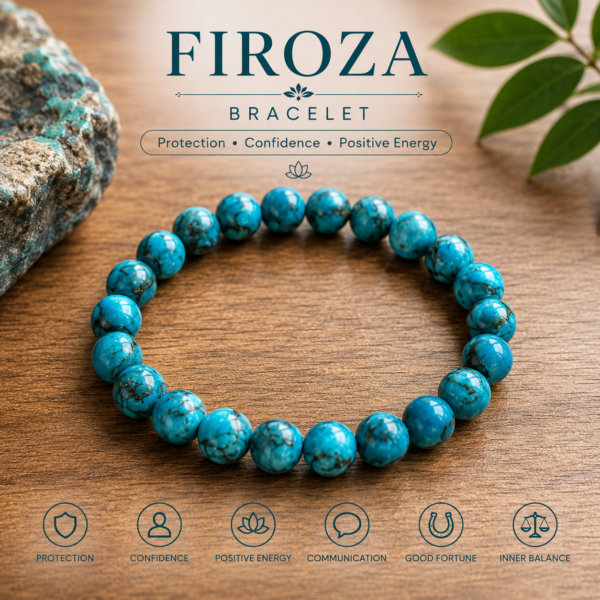 Natural Firoza Bracelet