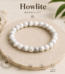 Natural Howlite Bracelet