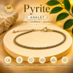 pyrite anklet